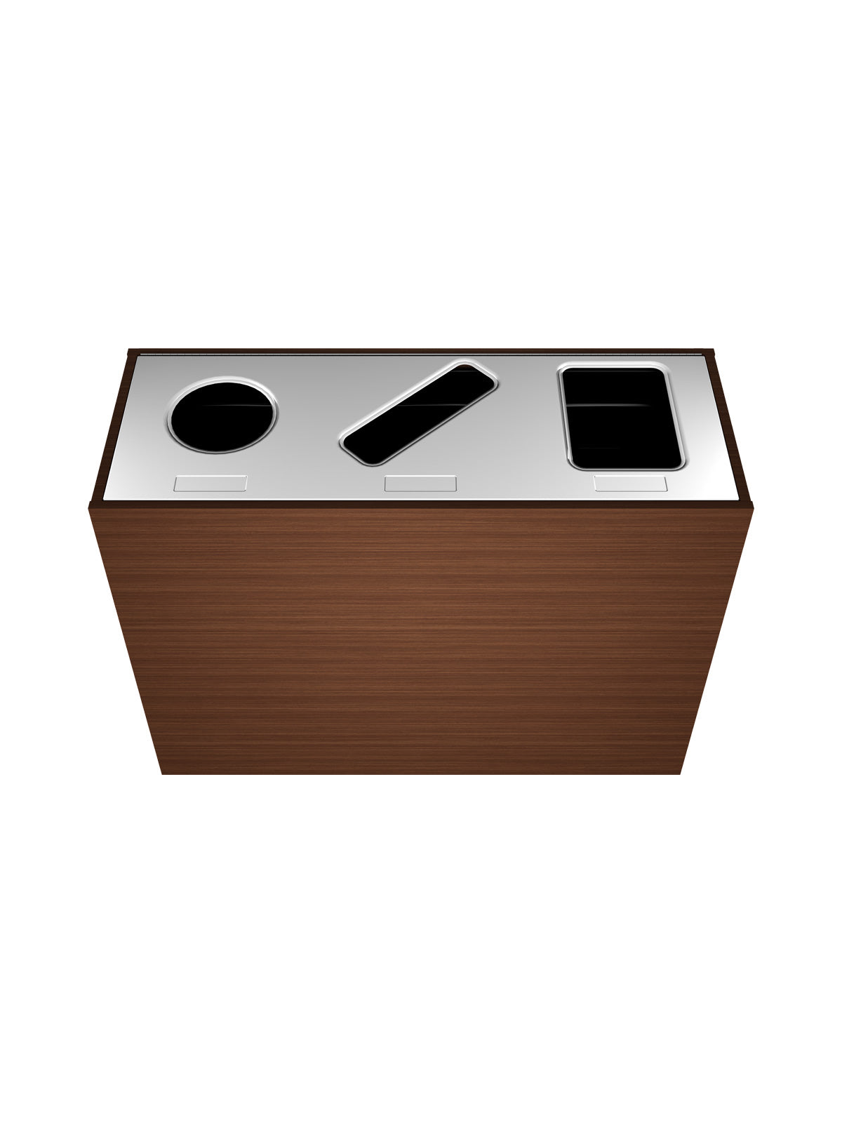 ARISTATA - Triple Stream, Harvest Leaves Finish, Hinged Stainless Steel Lid with Circle-Slot-Full Openings