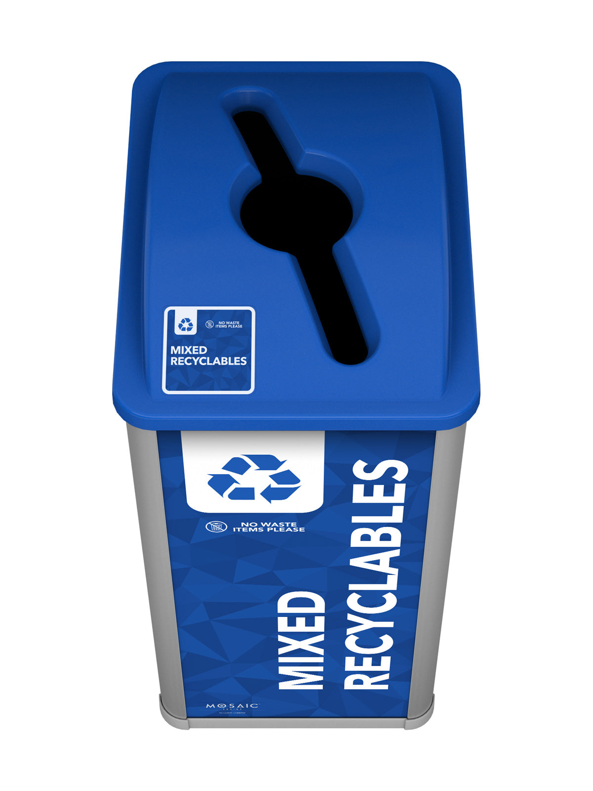 MOSAIC - Single - Kit - Recyclables - Mixed - Silver-Royal Blue