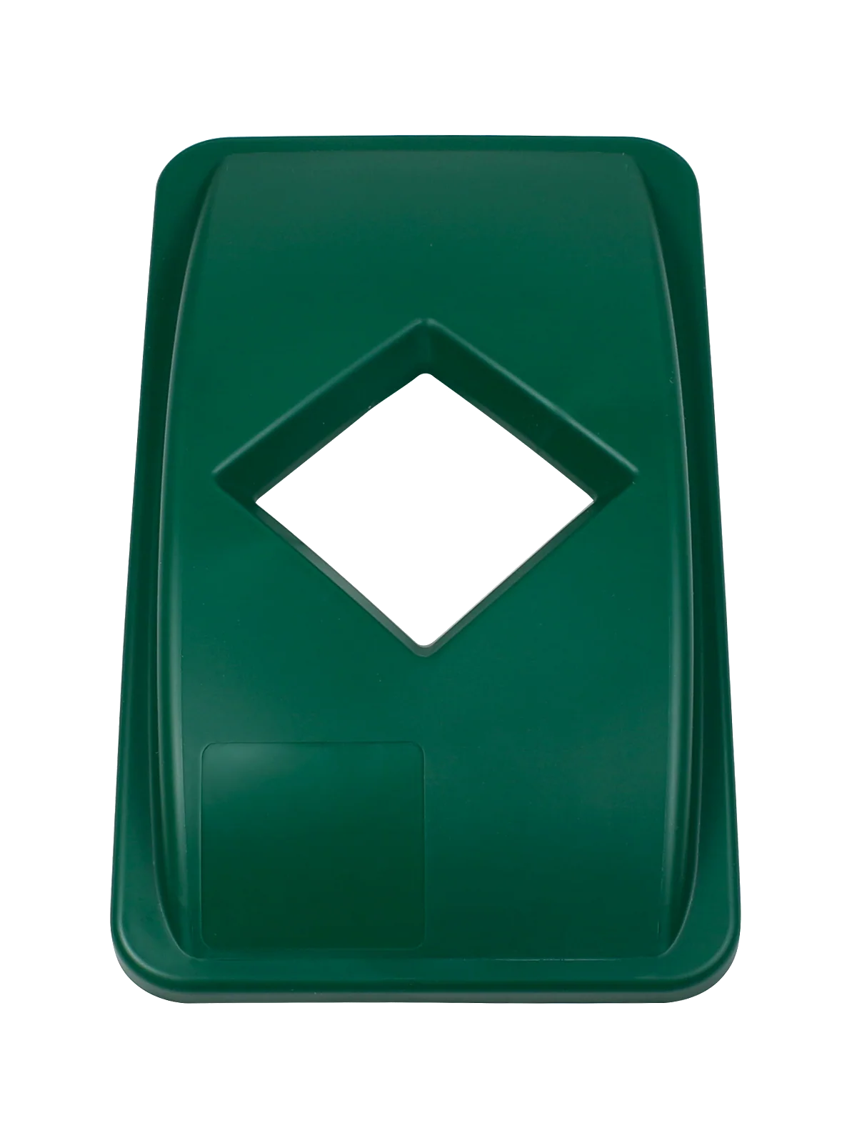 WASTE WATCHER - Green Diamond Opening Lid