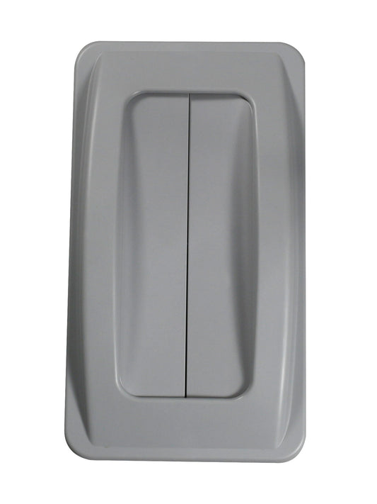 WASTE WATCHER - Single - Lid - Swing - Executive Grey