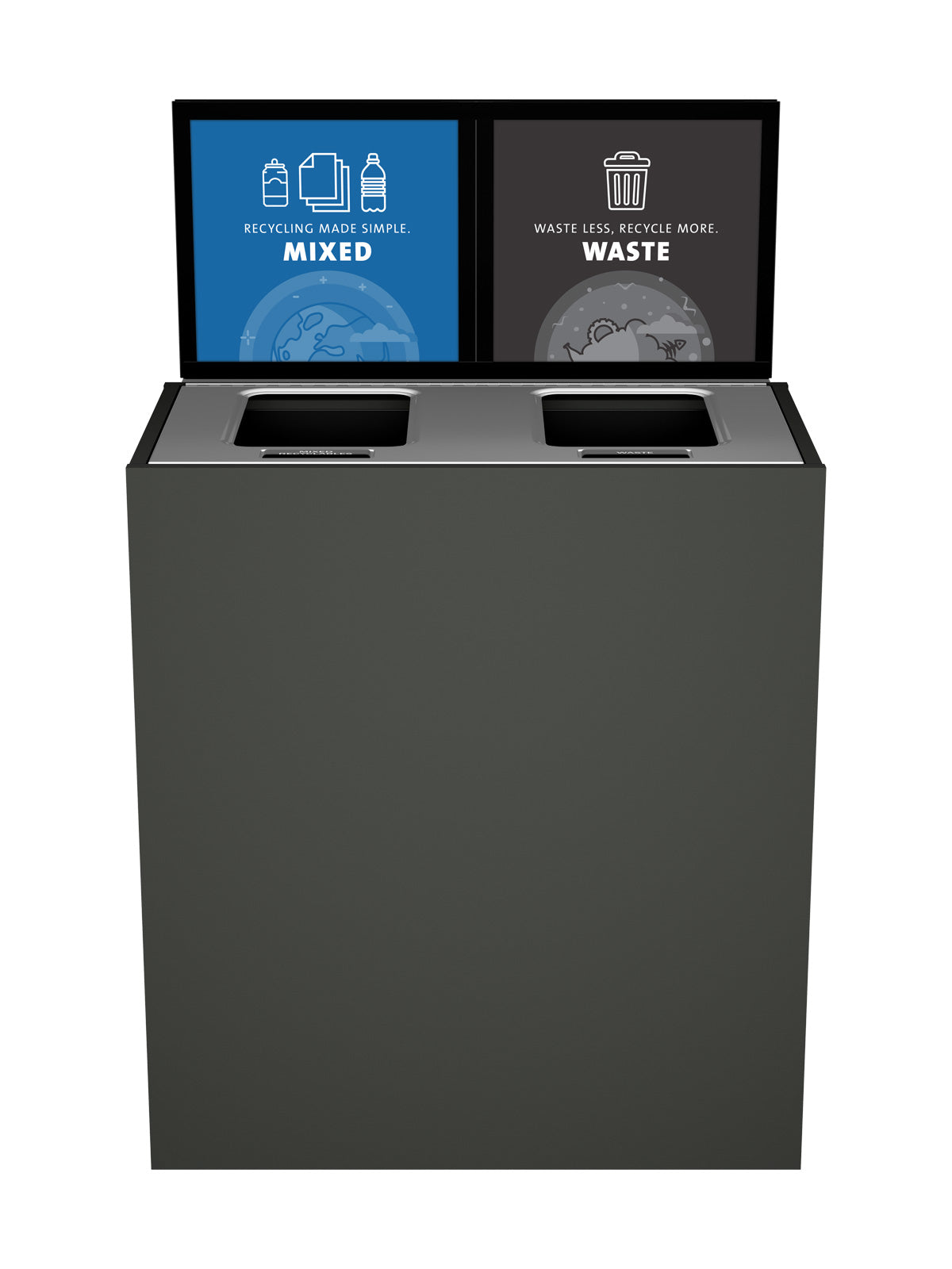 ARISTATA - Double - Sign Frame - Black