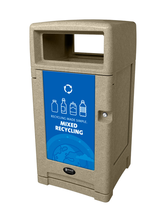 EXPRESSION - Single - Kit - Mixed Recycling - Full - Sandstone