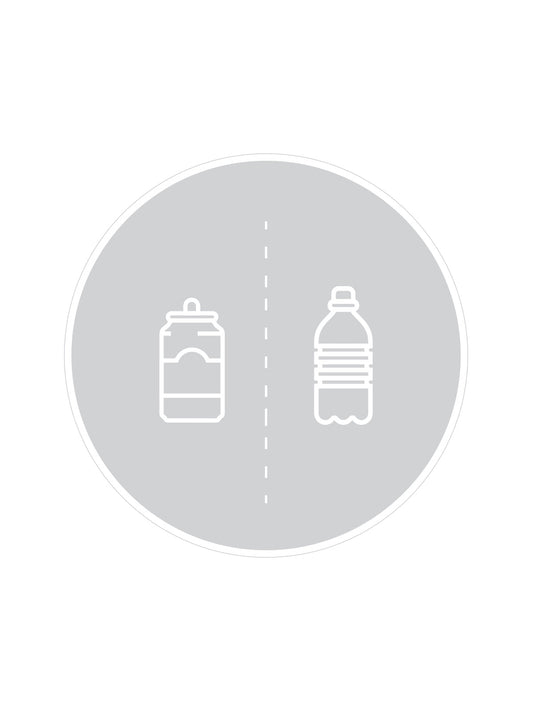 SPECTRUM - Label - Cans & Bottles - Clear-White