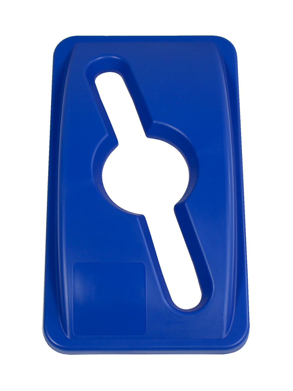 WASTE WATCHER - Single - Lid - Mixed - Royal Blue
