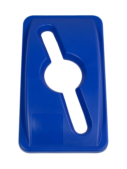 WASTE WATCHER - Single - Lid - Mixed - Royal Blue