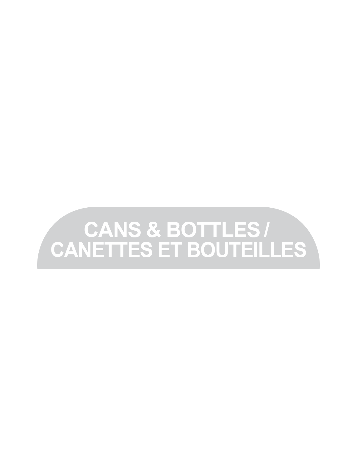 BILLI BOX - Label - Cans & Bottles-Canettes et Bouteilles - Clear-White