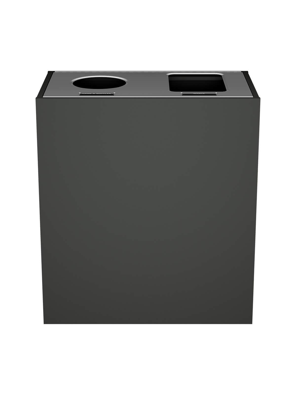 ARISTATA - Double - Select - Cans & Bottles-Waste - Circle-Full - Slate