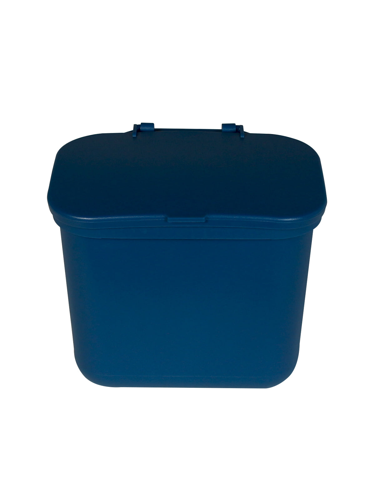 HANGING WASTE BASKET - Single - Kit - Solid Lift - Blue