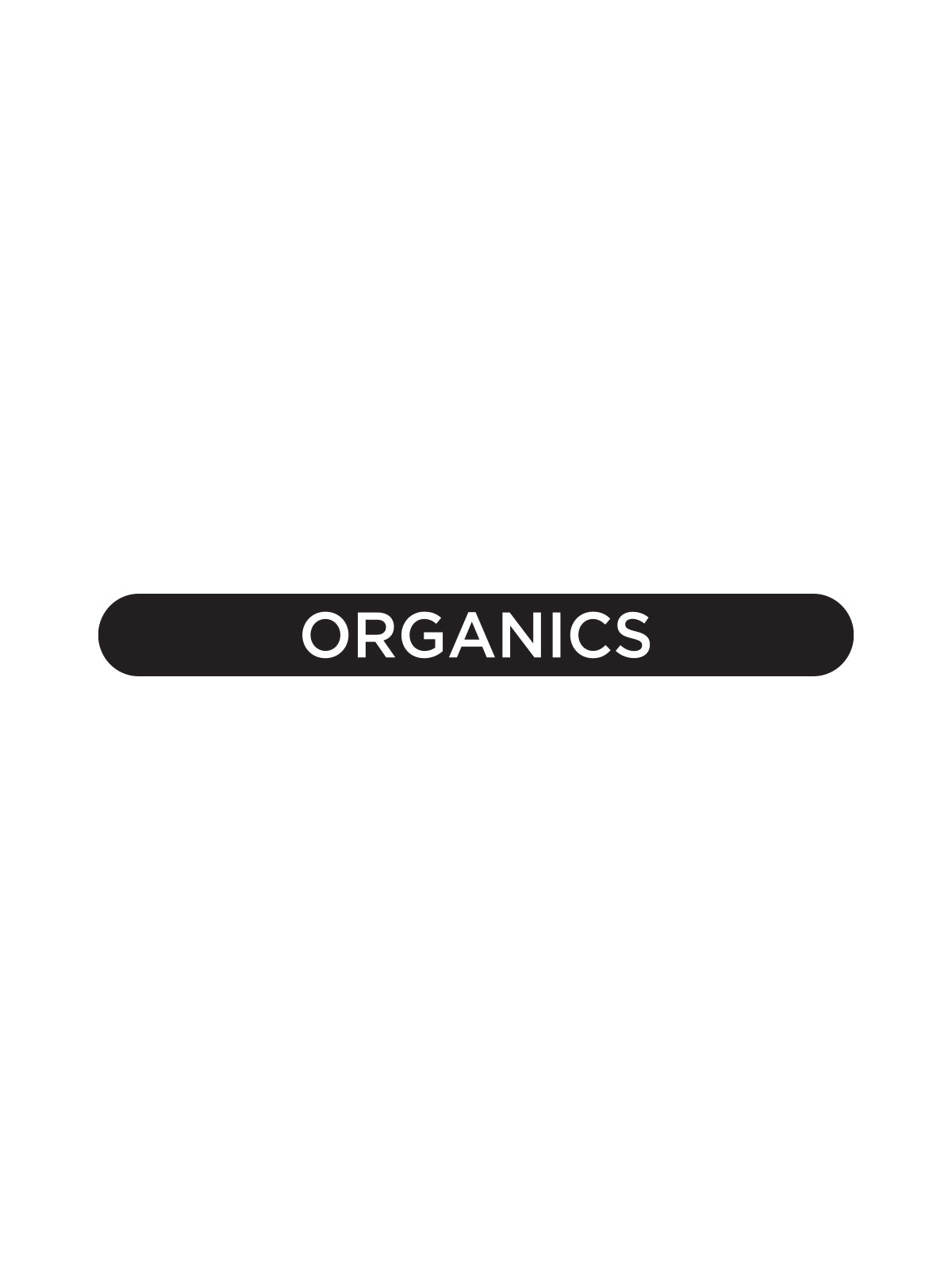 ASCEND - Label - Organics - Black-White