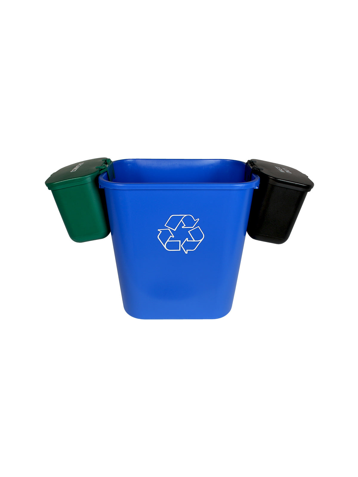 OFFICE COMBO - Triple - Kit - Mobius Loop-Organics-Waste - Solid Lift - Blue-Green-Black