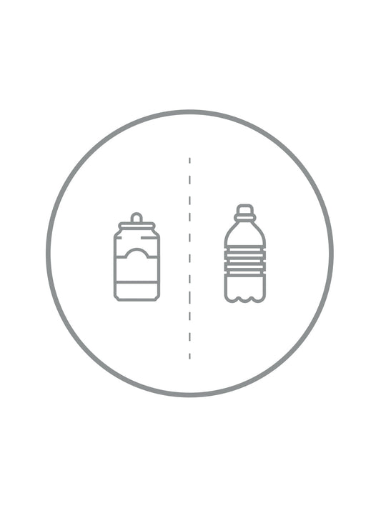 SPECTRUM - Label - Cans & Bottles - Clear-Silver