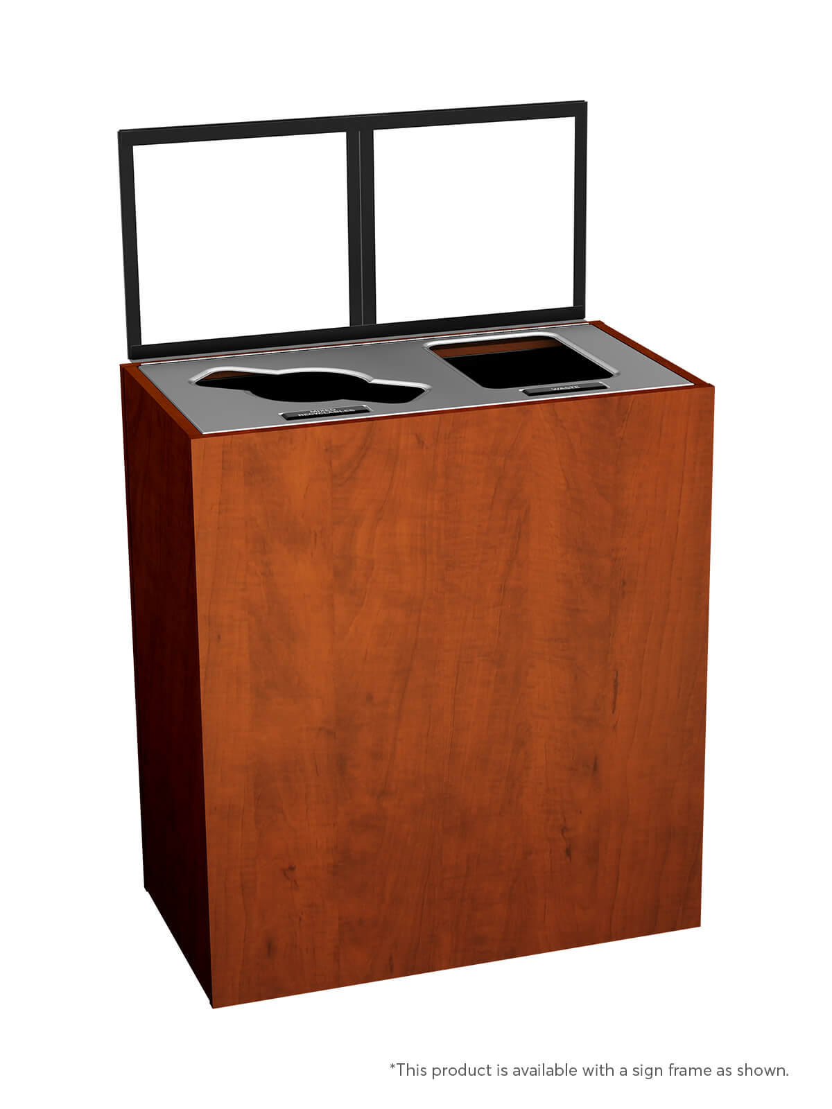 ARISTATA - Double Stream, Midsummer Flame Finish, Hinged Stainless Steel Lid with Mixed-Full Openings - Premium - M