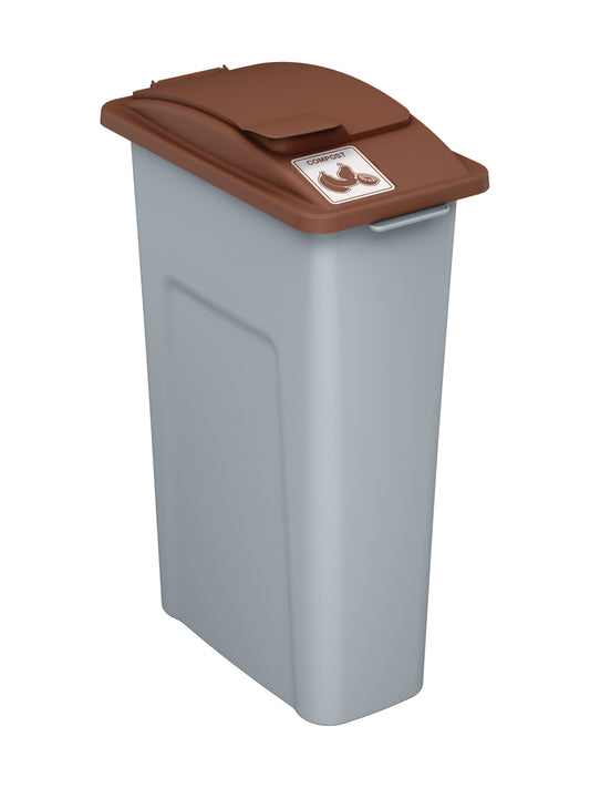 WASTE WATCHER - Single - Kit - Compost - Solid Lift - Grey-Brown
