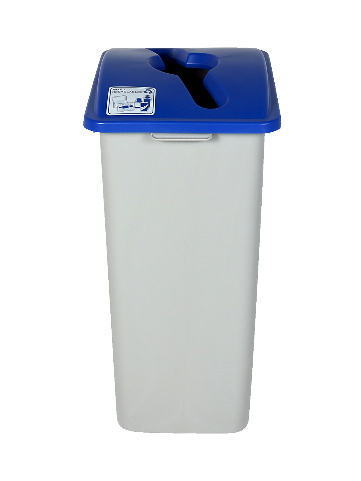 WASTE WATCHER - Single - Kit - Xl - Mixed Recyclables - Mixed - Grey-Blue