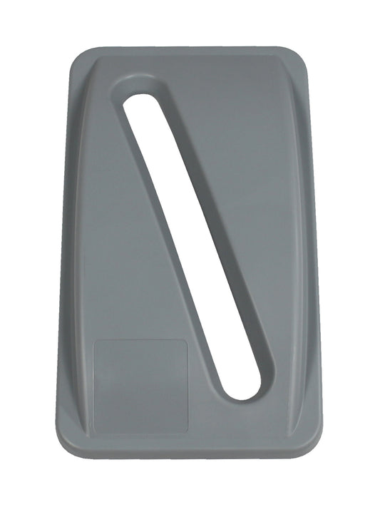 WASTE WATCHER - Single - Lid - Slot - Executive Grey