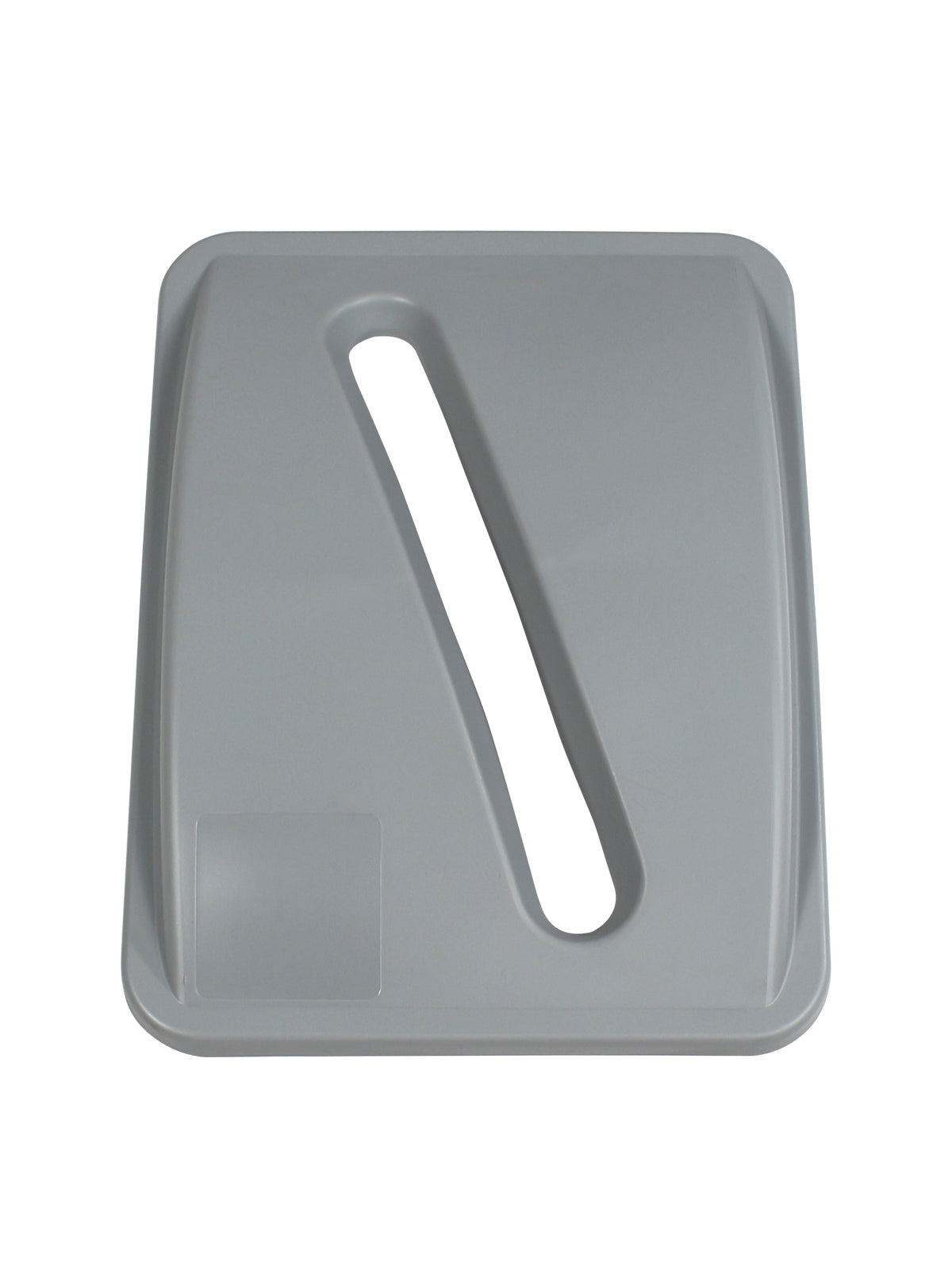 WASTE WATCHER - Single - Lid - Xl - Slot - Executive Grey