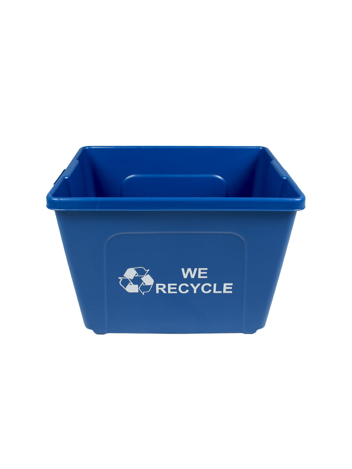 CURBSIDE - True 14 - Blue with Mobius Loop-We Recycle Stamped on 2 Sides