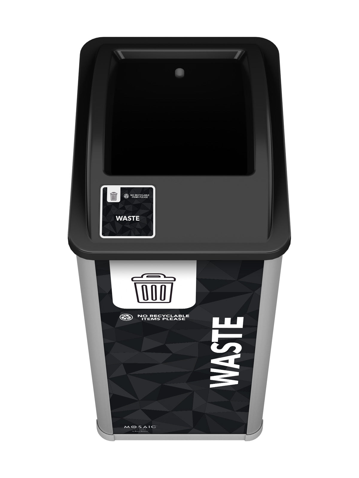 MOSAIC - Single - Kit - Waste - Full - Silver-Black