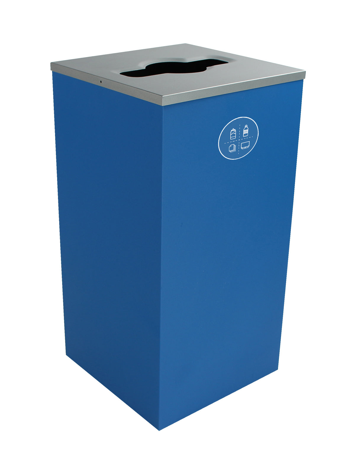 SPECTRUM - Single - Kit - Cube - Mixed Recyclables - Mixed - Blue