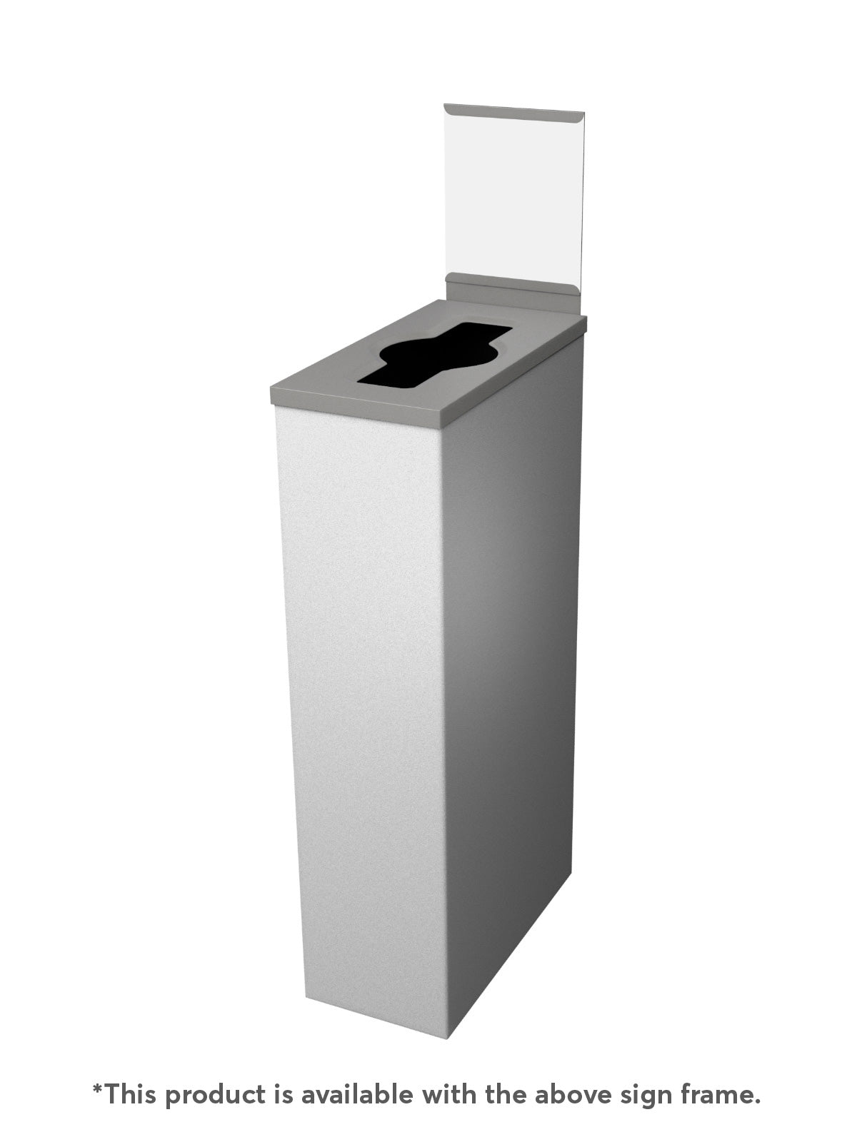 SPECTRUM - Single - Kit - Cube Slim - Mixed Recyclables - Mixed - Blue