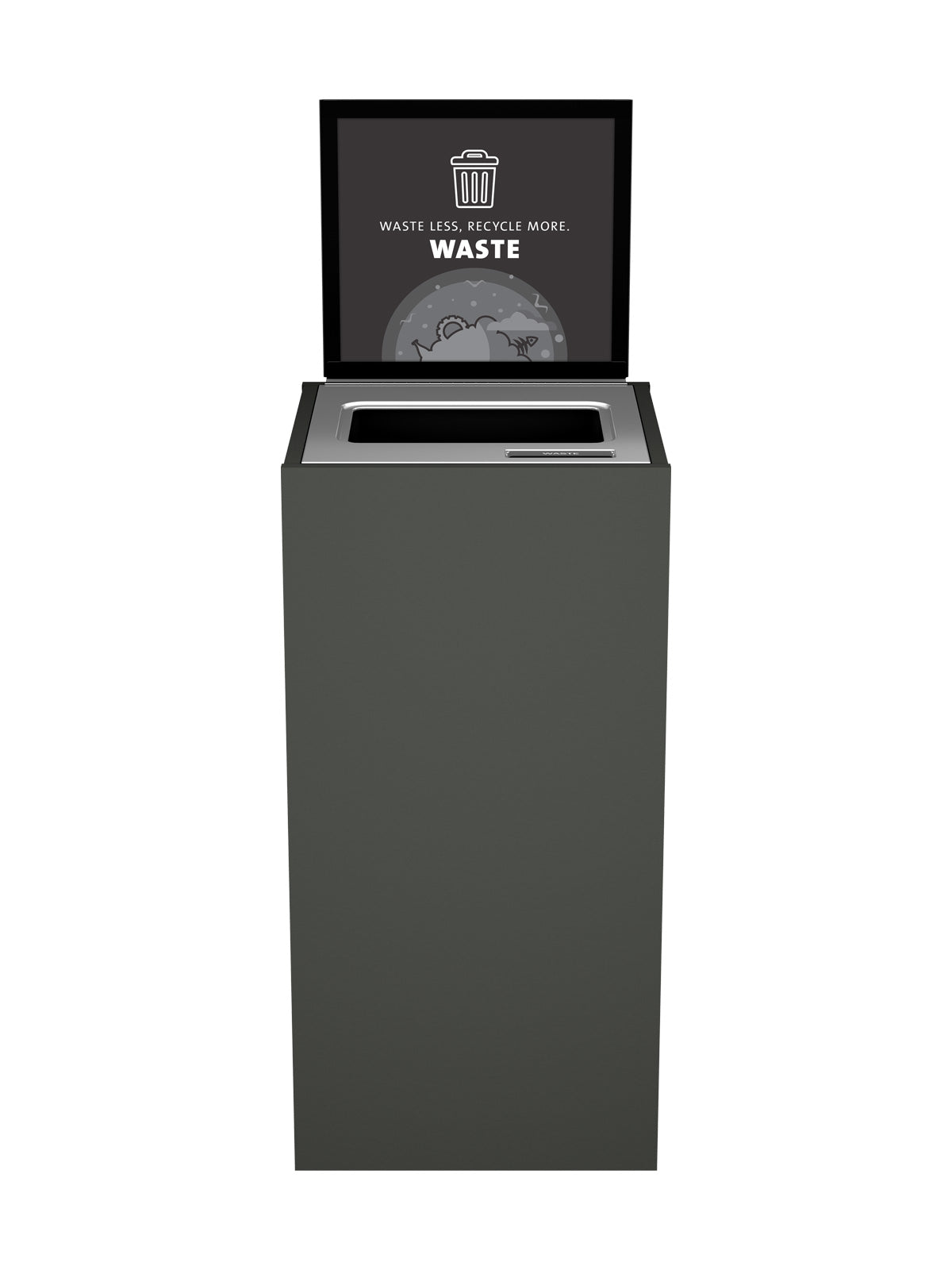 ARISTATA - Single - Sign Frame - Black