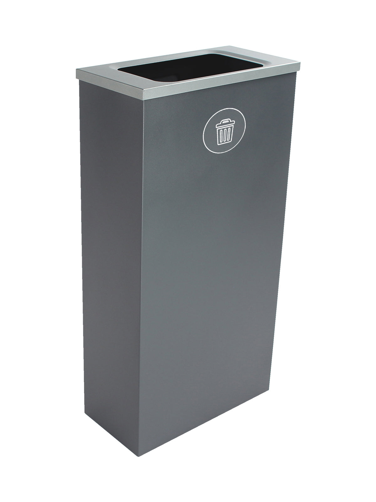 SPECTRUM - Single - Kit - Cube Slim - Waste - Full - Grey