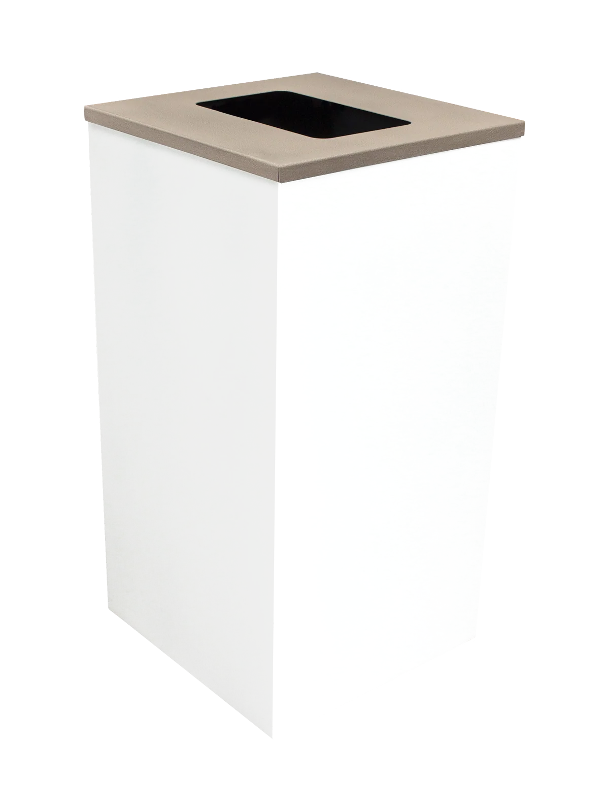 SPECTRUM - White Cube with Full Opening Antibacterial 'Element' Lid