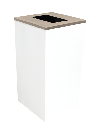 SPECTRUM - White Cube with Full Opening Antibacterial 'Element' Lid
