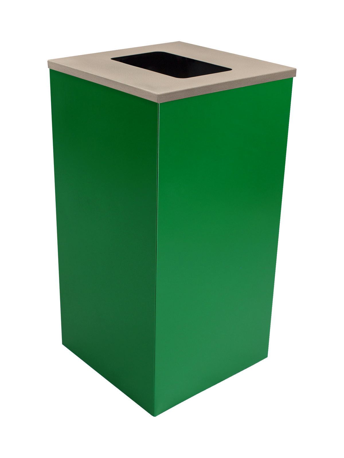 SPECTRUM - Green Cube with Full Opening Antibacterial 'Element' Lid