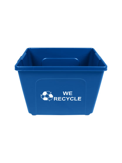 CURBSIDE - Body - 14G - True 14 - Mobius Loop-We Recycle 2 Sides - Busch Blue PCR