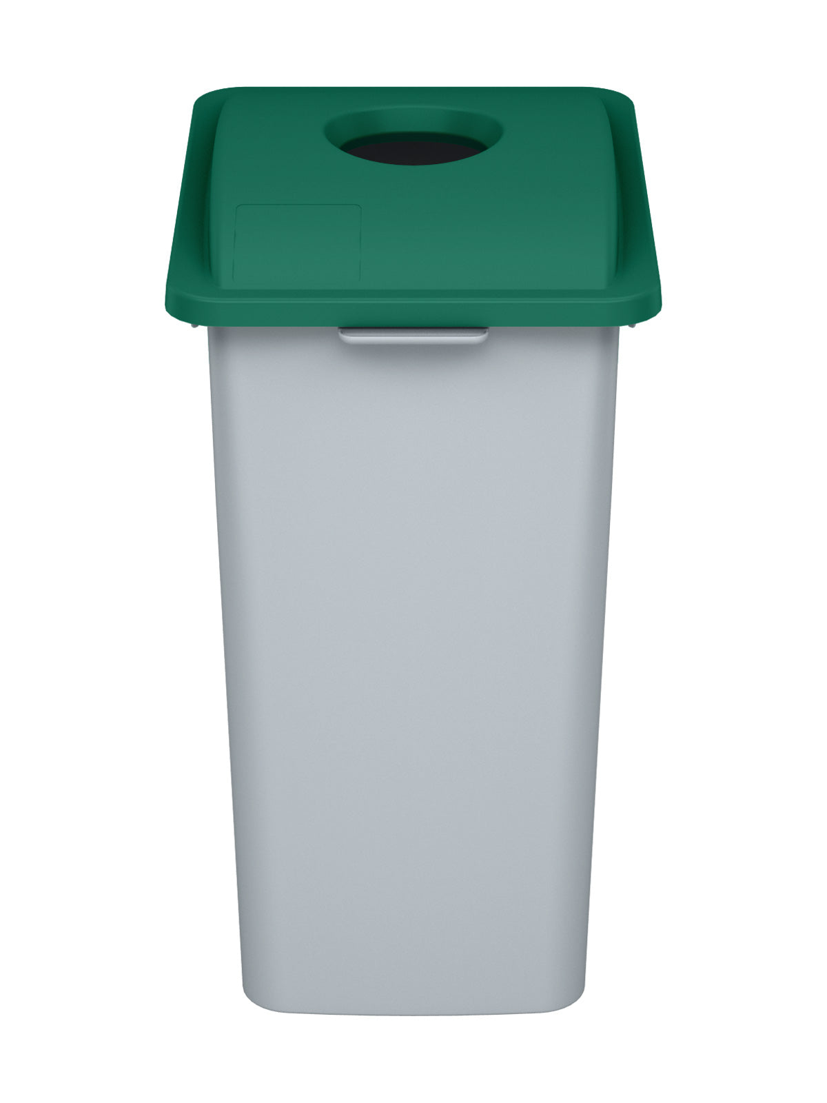 WASTE WATCHER XL - 28G Bin with Green XL Circle-Opening Lid