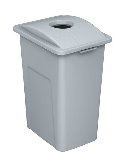 WASTE WATCHER XL - 28G Bin with Grey XL Circle-Opening Lid