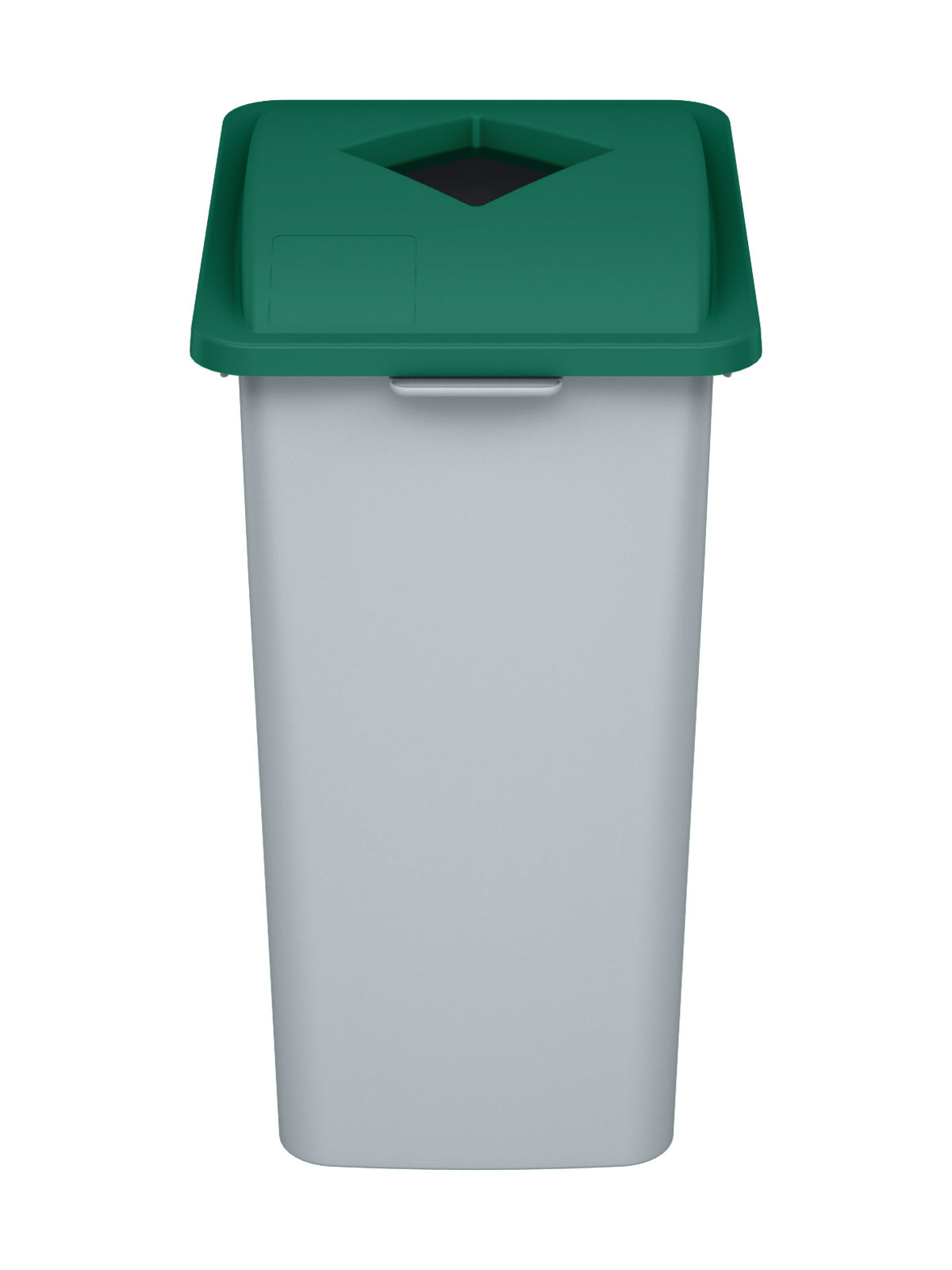 WASTE WATCHER XL - 28G Bin with Green XL Diamond-Opening Lid