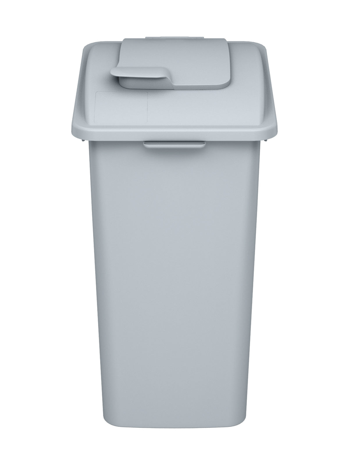 WASTE WATCHER XL - 28G Bin with Grey XL Solid Lift Lid