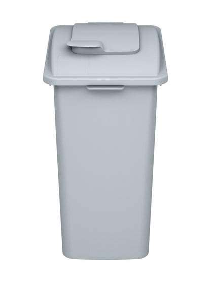WASTE WATCHER XL - 28G Bin with Grey XL Solid Lift Lid