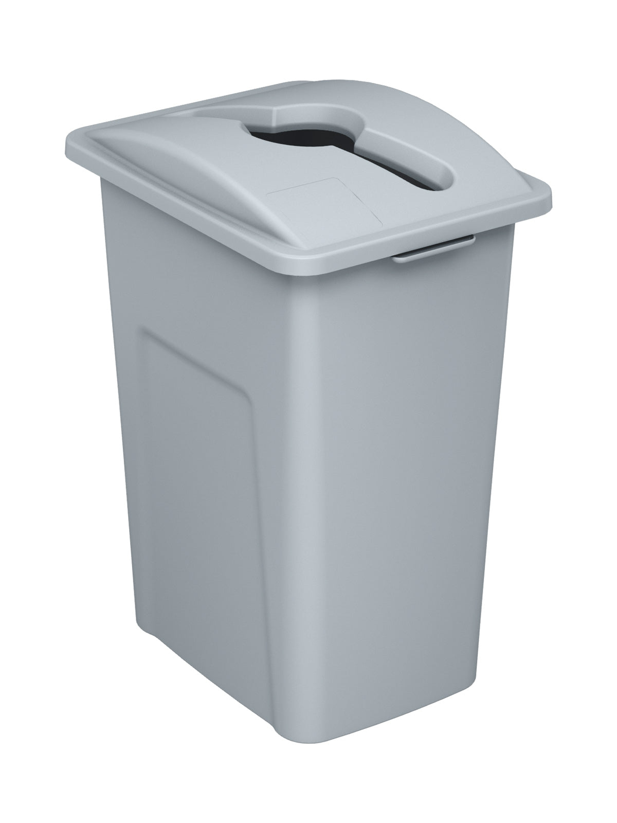 WASTE WATCHER XL - 28G Bin with Grey XL Mixed-Opening Lid