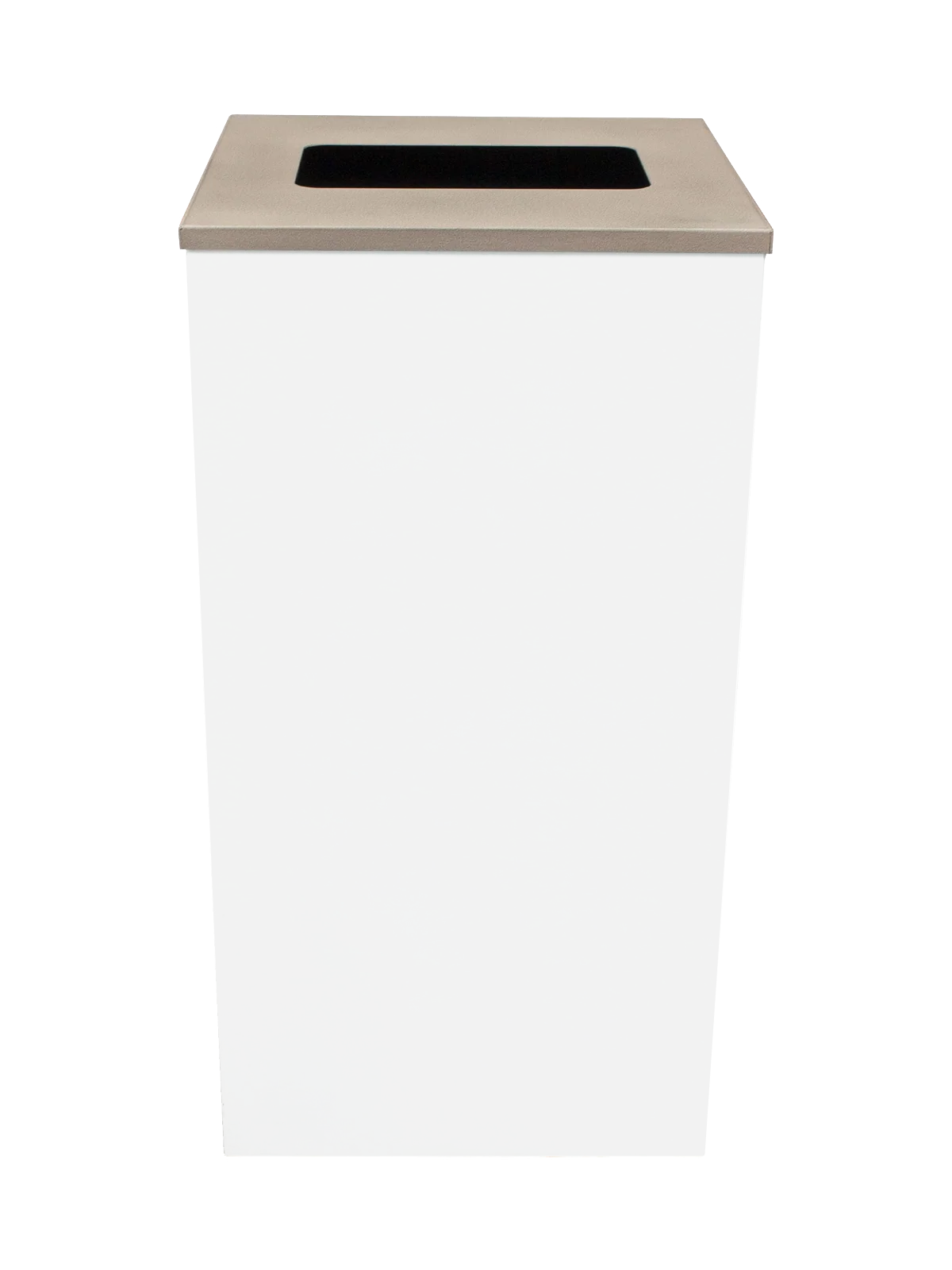 SPECTRUM - White Cube with Full Opening Antibacterial 'Element' Lid