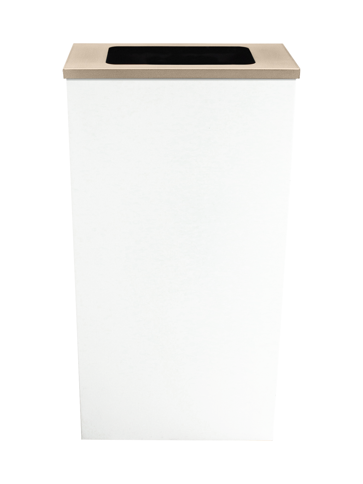 SPECTRUM - White Cube Slim with Full Opening Antibacterial 'Element' Lid