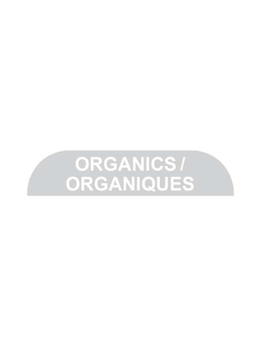 BILLI BOX - Label - Organics-Organiques - Clear-White