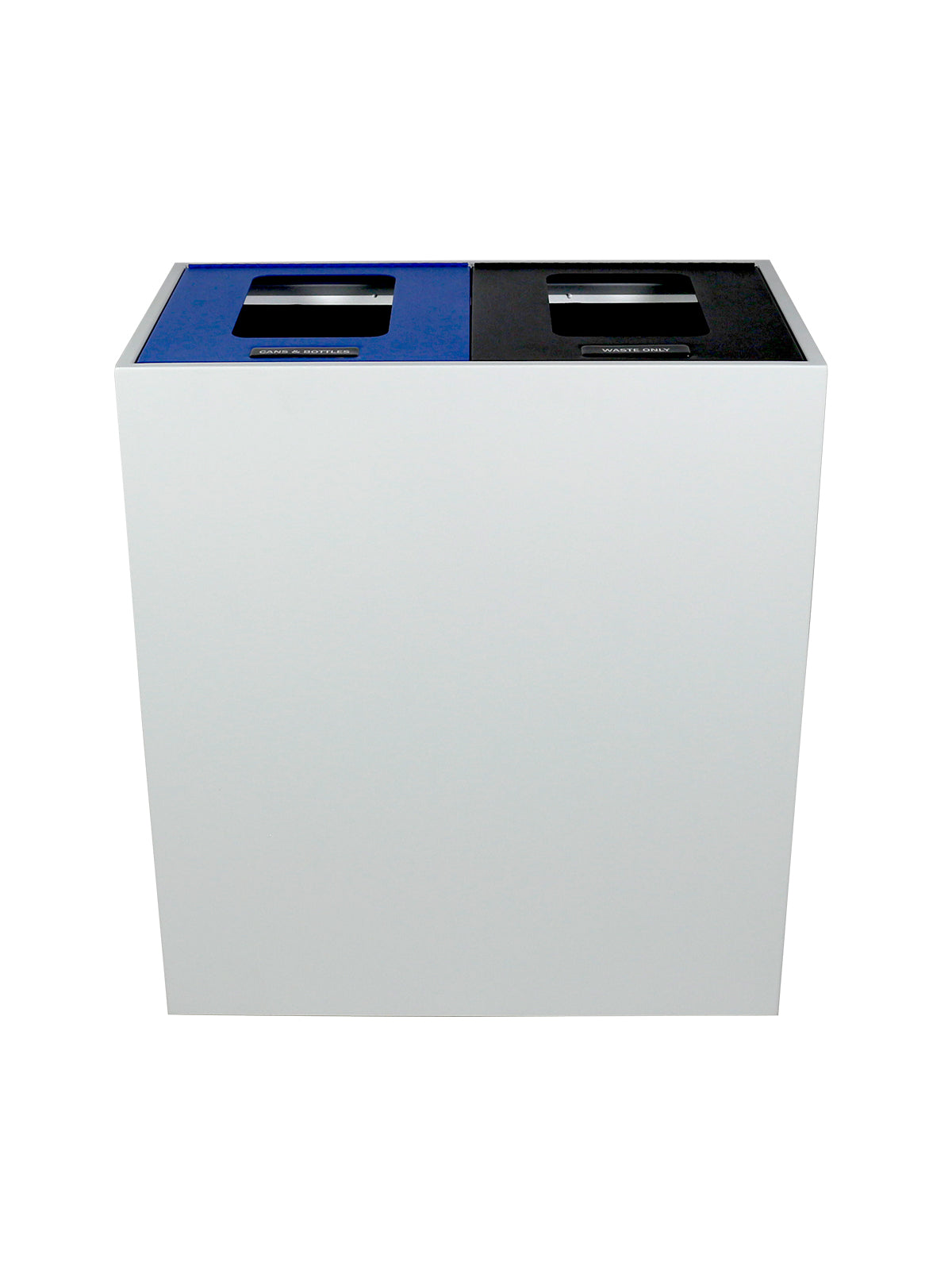 MEZZO - Double - Ml - Cans & Bottles-Waste - Full - White-Blue-Black