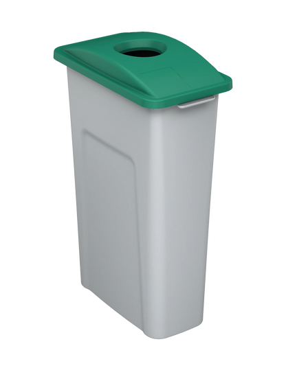 WASTE WATCHER - 23G Grey Body with Green Circle Opening Lid