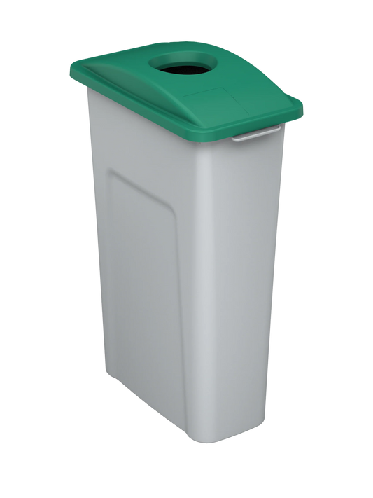 WASTE WATCHER - 23G Grey Body with Green Circle Opening Lid