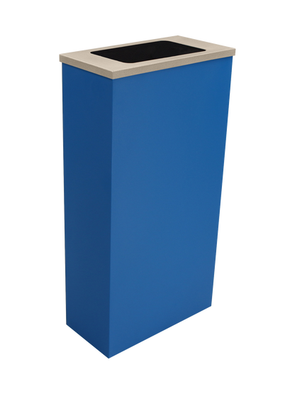 SPECTRUM - Blue Cube Slim with Full Opening Antibacterial 'Element' Lid