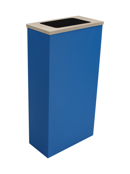 SPECTRUM - Blue Cube Slim with Full Opening Antibacterial 'Element' Lid