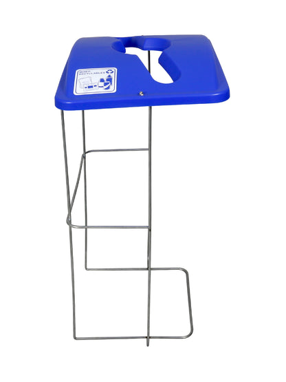 WIRE EVENT CONTAINER (5 Pack) - Single - Kit - Mixed Recyclables - Mixed - Blue