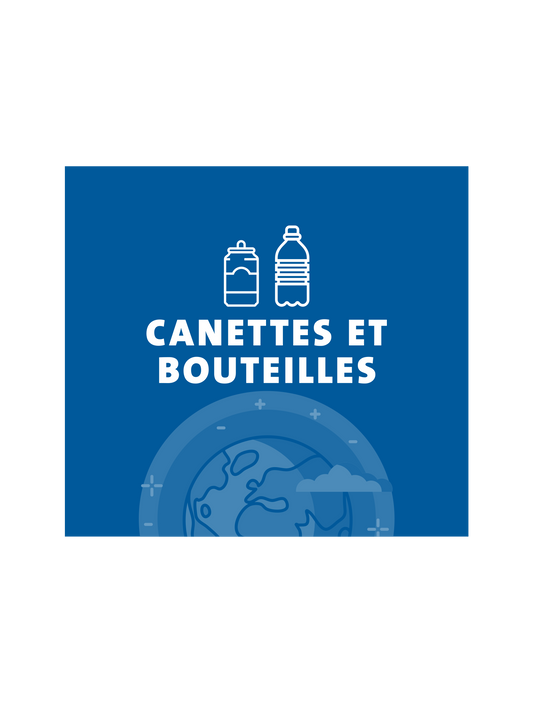 ARISTATA - Sign - Canettes et Bouteilles - Blue