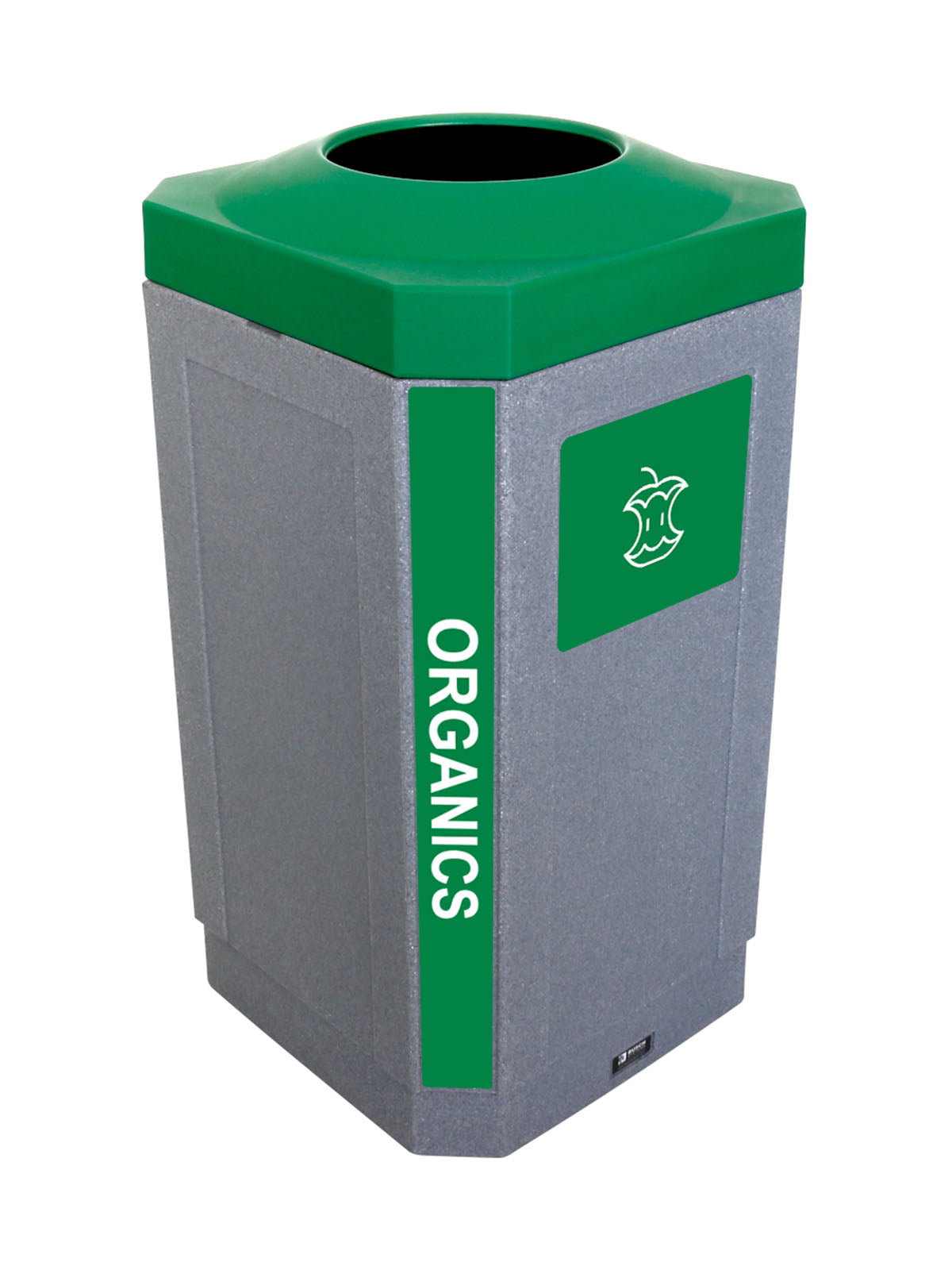 OCTO - Single - Kit - Indoor - Organics - Full - Greystone-Green