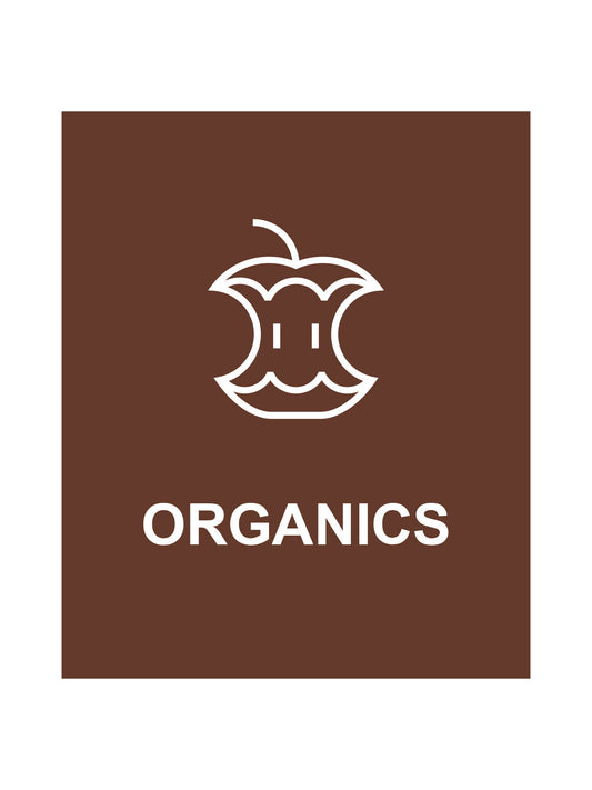 SPECTRUM - Cube Slim Sign - Organics - Brown-White