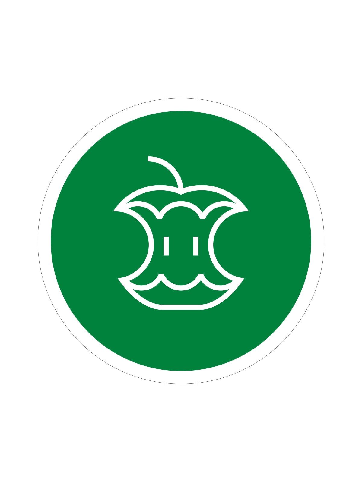 EURO - Label - Organics - Green-White