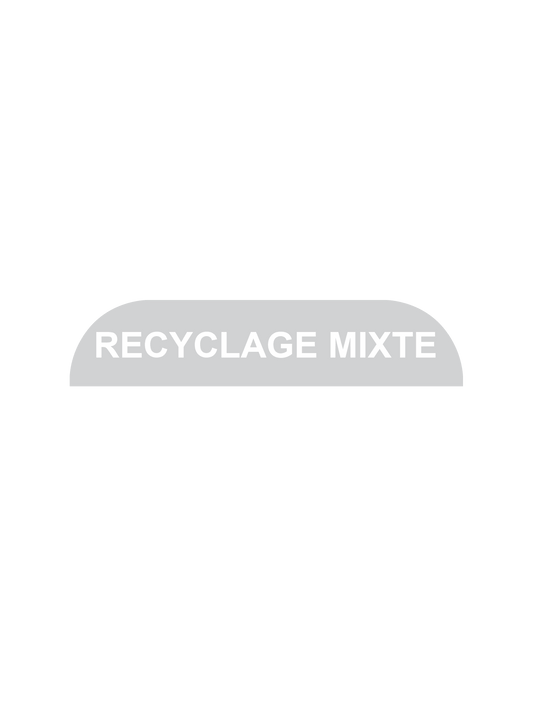 BILLI BOX - Label - Recyclage Mixte - Clear-White
